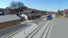 vizualizace podoby nádraží po rekonstrukci