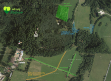 mapa lokality pod Hradiskem